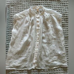 Banana Republic sleeveless blouse - small